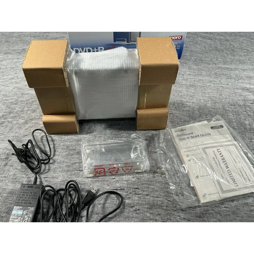 SONY Nero DRX-830U DVD/CD Rewritable Drive DVD R 18x Windows Computer Hardware